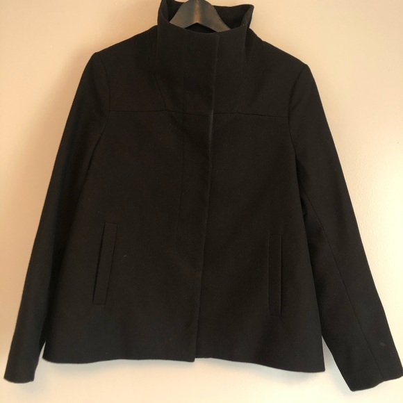 Old Navy Black Dress Coat - Picture 4 of 8